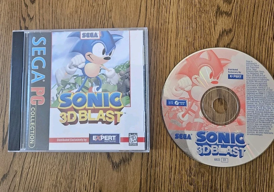 Sonic 3D Blast Sega PC Collection CD-ROM PC Juego Foto 1 de 1