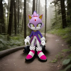 Blaze the Cat Jakks Pacific Sonic the Hedgehog 4" Actionfigur SEGA TOYS - Bild 1 von 9