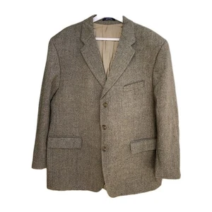 Chaps Ralph Lauren Tweed Blazer 48R US / 58 EU / XXL - 100% Wool - Canada #Z41 - Picture 1 of 10