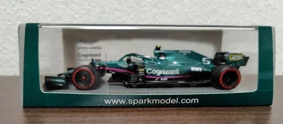 Modellino auto pressofuso Spark 1/43 Aston Martin AMR21 Sebastian Vettel 2021 - Immagine 1 di 3