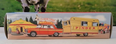CIJ Norev ref 80000 Peugeot 404 et sa caravane 1:43 TBE /BO - Photo 1/4