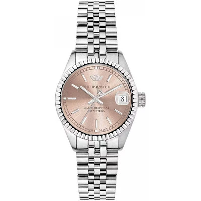 Orologio Philip Watch Caribe R8253597605 donna Acciaio 31 mm Rosa Data - Immagine 1 di 3