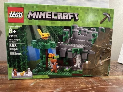 LEGO Minecraft the Jungle Temple 21132 Complete Set With Instructions - Image 1 of 4