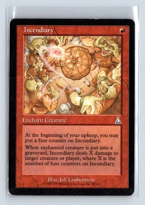 (2x) INCENDIARY – MTG Magic the Gathering Card – Urza's Destiny – Uncommon - Picture 1 of 6