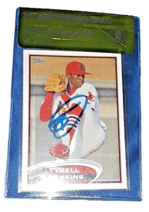 Tyrell Jenkins St Louis Cardinals 2011 Topps Beckett Authentication Autographed - Picture 1 of 6