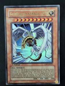 Geflügelter Kuriboh LV10 CRV-DE005 Ultra Rare Deutsch NM YUGIOH - Bild 1 von 1