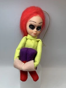 Vintage Takara Trading Co. Mod Girl Knee Hugger Ornament Shelf Sitter - Japan - Picture 1 of 12