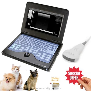 Máquina escáner de ultrasonido portátil veterinaria VET sonda convexa de 3,5 MHz - Imagen 1 de 12