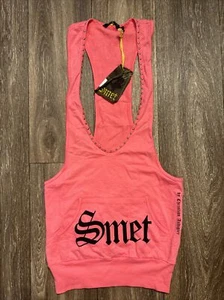Smet Christian Audiger Vintage Y2K Cyber Goth Grunge Tank Top Ed Hardy NWT XS - Picture 1 of 8