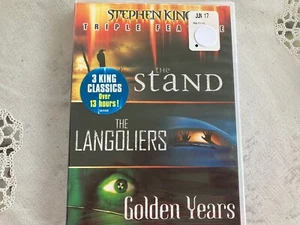 Stephen King Triple Feature Set (DVD, 2017, Full Frame 5 Disc Set) - Picture 1 of 2