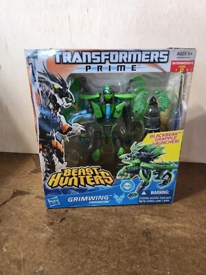 Figura Transformers Prime Beast Hunters Predacon Voyager Class Grimwing NUEVA 2012 Foto 1 de 4