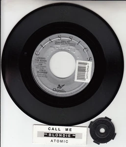 BLONDIE Call Me & Atomic 7" 45 rpm vinyl record BRAND NEW + juke box tile strip - Picture 1 of 1