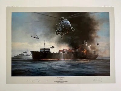Sea King Rescue Robert Taylor Signed Limited Edition Print - Image 1 of 4