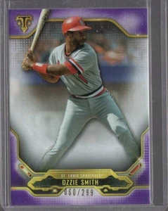 2020 Topps Triple Threads Amethyst #87 Ozzie Smith 060/299 - Picture 1 of 1