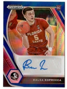 2021-22 Panini Prizm Blue/149 Balsa Koprivica #DP-BKO Auto + TARJETA GRATIS - Imagen 1 de 2