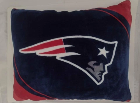 New England Patriots Plush Pillow Cover