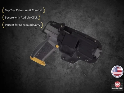 BERSA - IWB Hybrid Holster - Optic Ready - Matte Black - Image 1 of 4