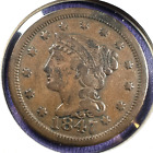 1847 1C cent cheveux tressés (79196)