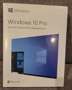 Windows 10 Pro includes USB Flash Drive and Product Key - New Sealed - Picture 1 of 6