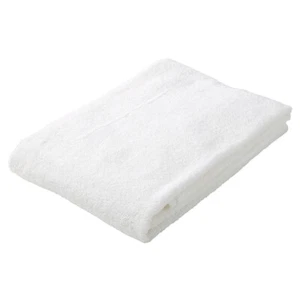 MUJI Organic cotton soft Towel 70x140cm off white bath towel - Picture 1 of 2