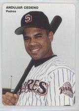 1996 Mother's Cookies San Diego Padres Stadium Giveaway Andujar Cedeno #12