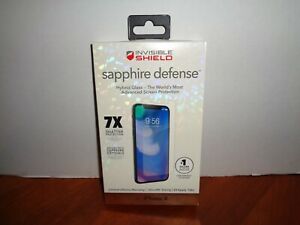 ZAGG Invisible Shield Sapphire Defense Hybrid Glass Screen Protector iPhone X/XS
