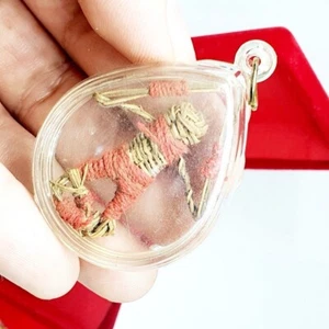 thai Amulet Hoon Payon Achan Loy Ayutthaya Wearing Red Armor Rattan Magic Rare 3 - Picture 1 of 12