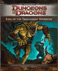 4e P1 King of the Trollhaunt Warrens AD&D 4th Edition Dungeons Dragons - Imagen 1 de 3