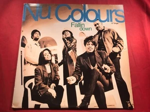 I1-15 NU COLOURS Fallin Down - PROMO LP - 12” SINGLE - 1983 - RECORD -R&B / SOUL - Picture 1 of 7