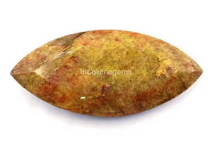 Piedra preciosa suelta berilo amarillo Brasil corte marquesa 2860 quilates certificado natural 4AUC - Imagen 1 de 7