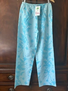 NWT Lilly Pulitzer Women’s Medium Elastic Waist Wide Leg Underwater Floral Pants - Picture 1 of 7