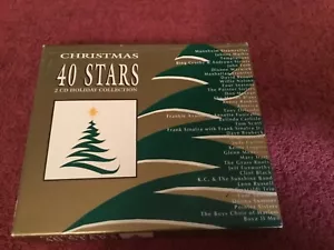 40 Stars Christmas Holiday Collection 2 CD Set - Picture 1 of 5