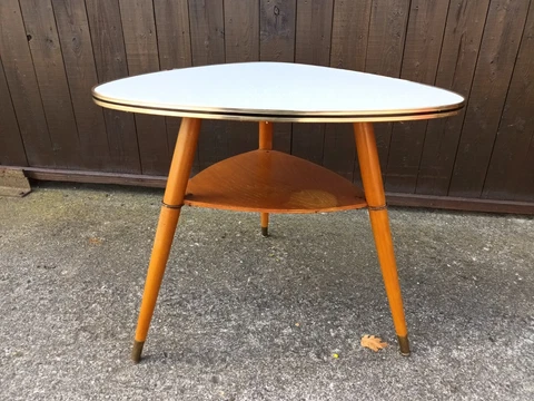 50s Table Vintage Kidney-Shaped Coffee Table Rockabilly Retro 50er 8 Cover