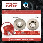 2x Brake Discs Pair Vented fits MERCEDES S600 W140 6.0 Front 93 to 98 320mm Set