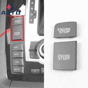 For Audi Q7 2006-2009 Engine Ignition Start-Stop Switch Button Cap Repair Kit - Picture 1 of 6
