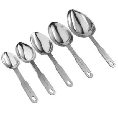 Vollrath Stainless Steel Oval Measuring Scoop (choose size / set below) - Image 1 of 4
