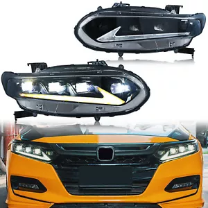 LED Headlights For Honda Accord 10Th Gen 2018-2022 Sequential Animation Lamp - Bild 1 von 5