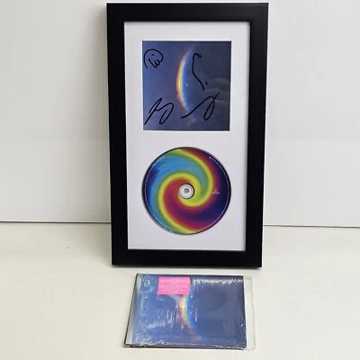 Coldplay Moon Music ECOCD Signed Art Card Insert Display Framed Band Wall Art — 第 1/4 张图片