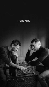 Ronaldo And Messi Art Laminated Poster - Picture 1 of 1