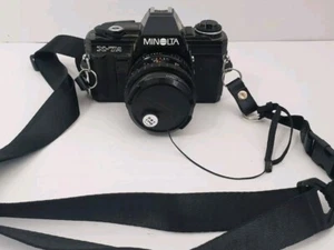 Minolta X-7A 35mm SLR Film Camera Automatic  MC 1:1.7 50MM Made In Japan - Picture 1 of 15