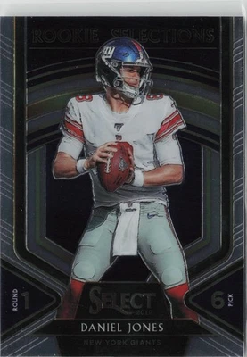 Daniel Jones 2019 Panini Select  Rookie Selections RD 1 Pick 6 New York #2 A1 - Image 1 of 2