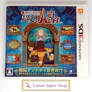 Professor Layton and the Azran Legacy 3DS Nintendo Japan Version Region-locked - Picture 1 of 2