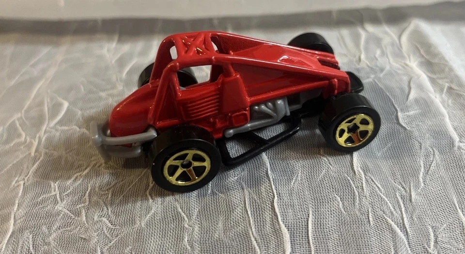 Vehículo todoterreno Mattel 1996 vintage extensión rojo gris 4x4 jaula de cuatro ruedas  Foto 1 de 4
