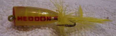 111825 SEÑUELO HEDDON FLY VINTAGE 1" BONITO AMARILLO Foto 1 de 3