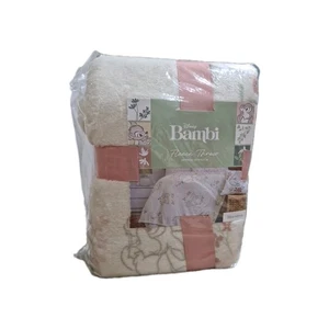 Brand New Disney's Bambi & Thumper Fleece Throw Soft Blanket 127 x 152cm - Picture 1 of 4