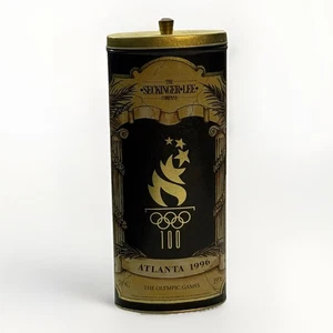 Vintage 1996 Atlanta Olympics Blech Athen 1896 doppelseitig offizielles David Lee Design - Bild 1 von 15