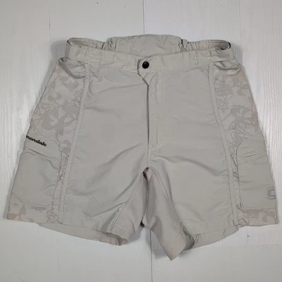 Pantalones cortos de ciclismo Cannondale para mujer talla 8 beige acolchados ropa deportiva ligera Foto 1 de 4