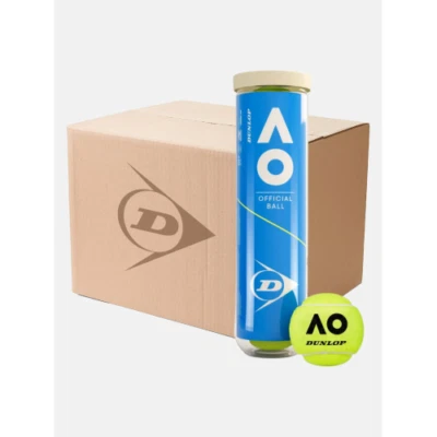 Dunlop Australian Open Cartone da 18 tubi (4 Palline) Palline da tennis - Photo 1/3