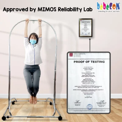 Asia Manual Cradle Stand,Hammock For 6 - 32lbs Baby, Infant, Full Accessories - image 1 of 4