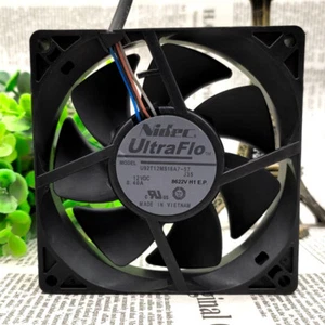 Nidec 9cm 9225 U92T12MS16A7-57 DC12V 0.4A Chassis Cooling Industrial Fan - Picture 1 of 5